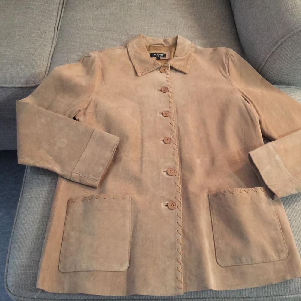 for joseph suede leather jacket